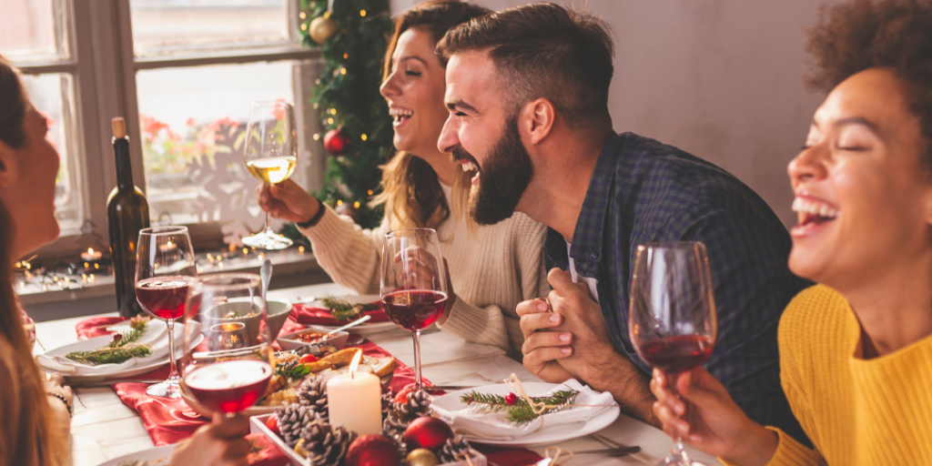 friends holiday party