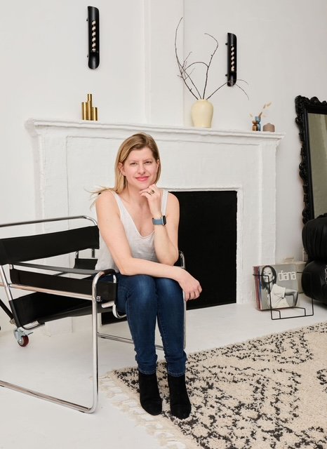 Rebecca Cooper Traynor at home in Toronto